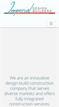 Mobile Screenshot of imperialdesignbuilders.com